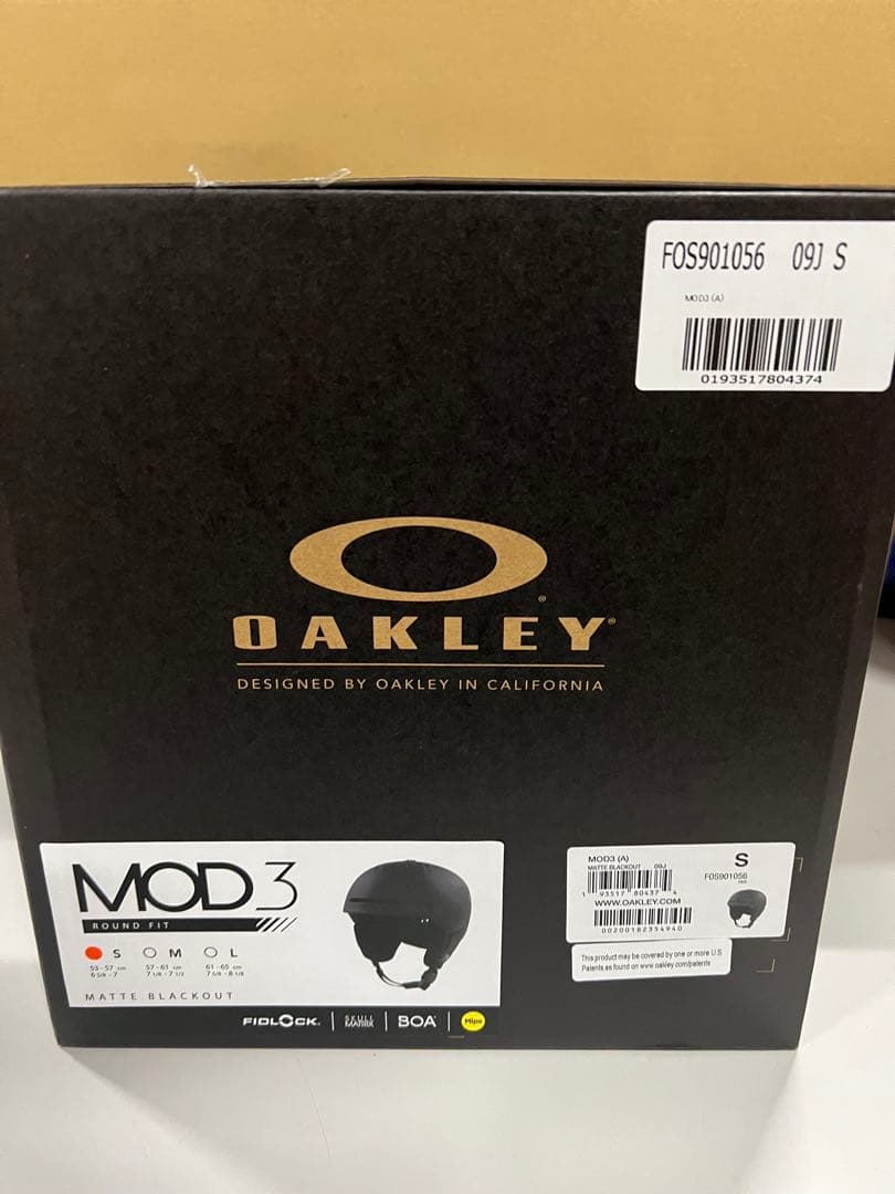 Oakley MOD3 ASIAN FIT ヘルメット S
