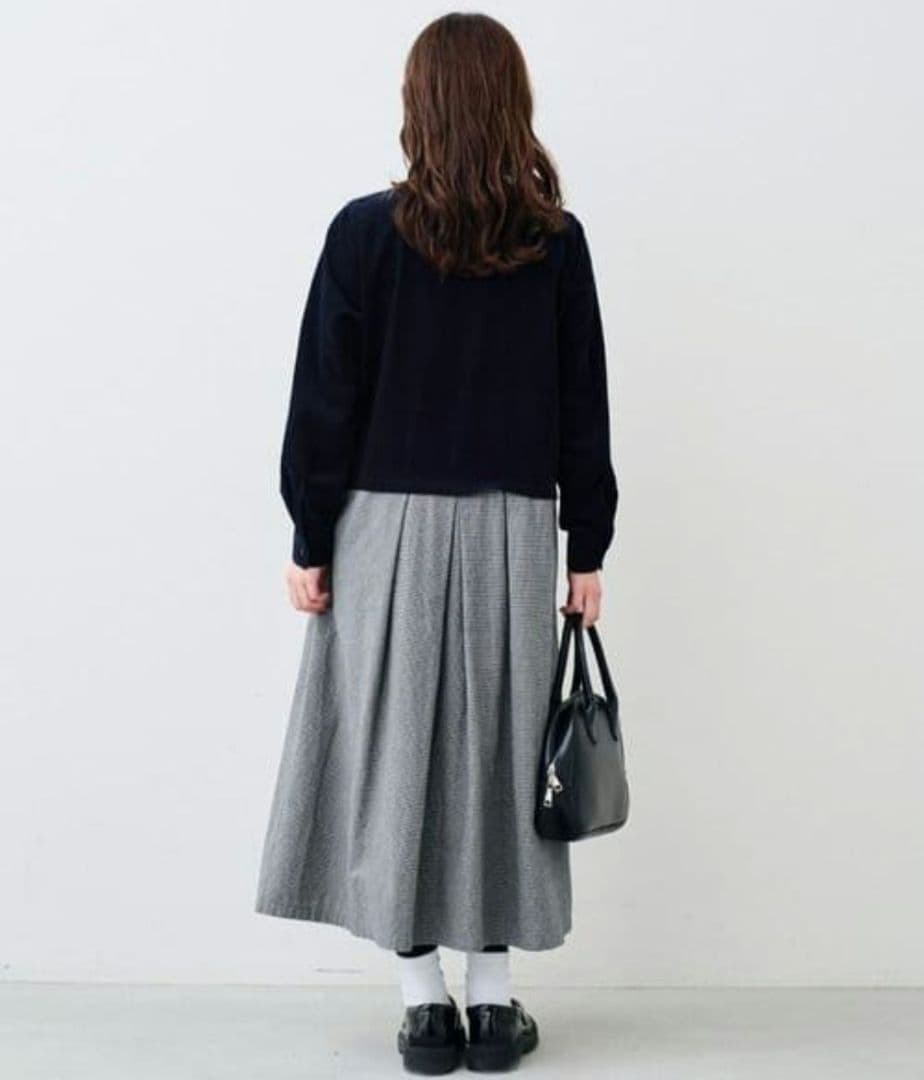 《サニークラウズ》feat.bonpon pon カーディガン＆ワンピース 3L