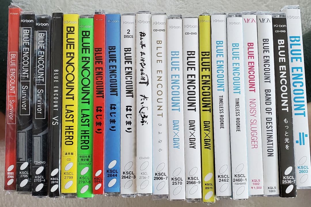 BLUE ENCOUNT　CDまとめ　20枚セット　直筆サイン色紙付き　初回通常