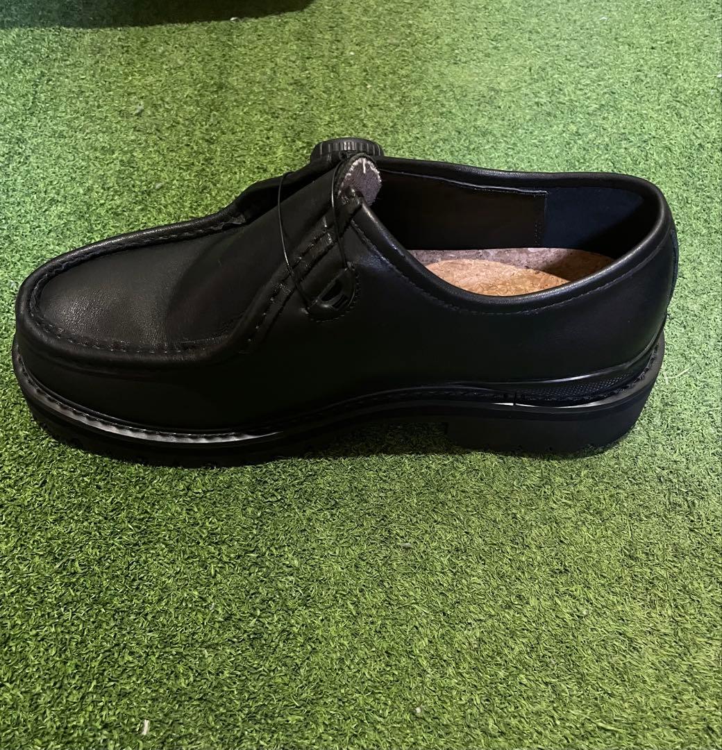 PG × Steven Alan KNOCK black leather 41