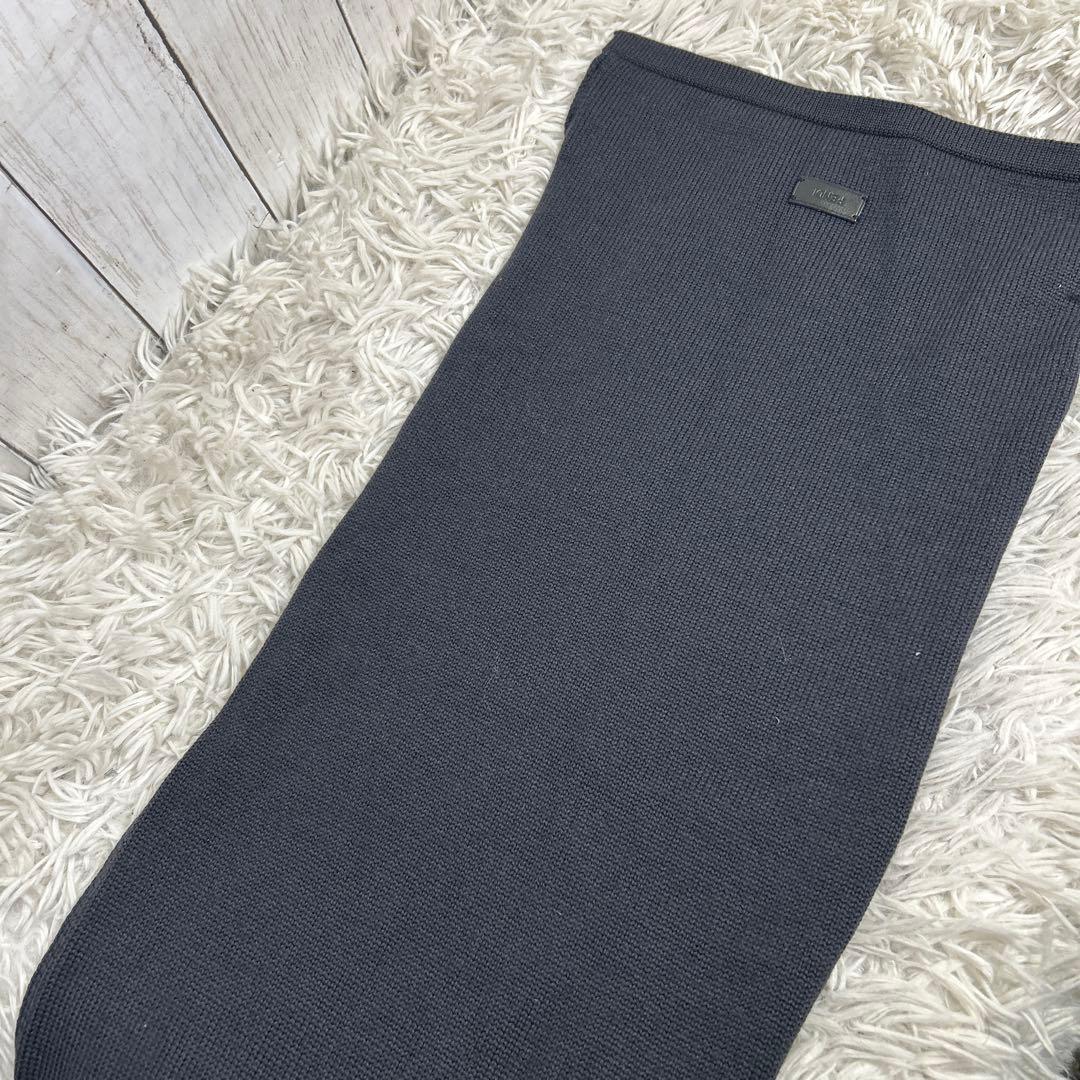 FENDI モンスター　バグズ　マフラー　ストール　ロゴ　ブラック