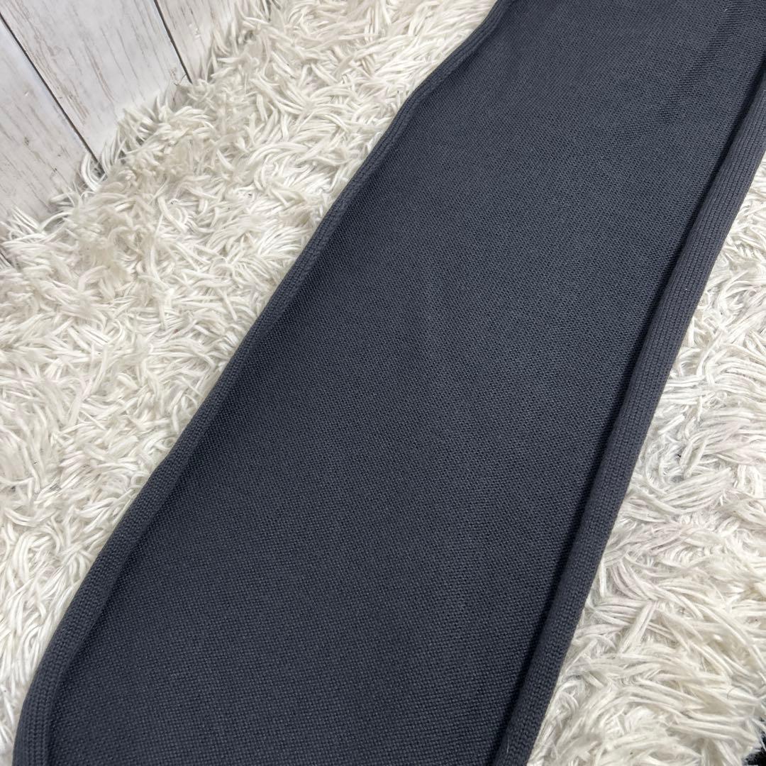 FENDI モンスター　バグズ　マフラー　ストール　ロゴ　ブラック