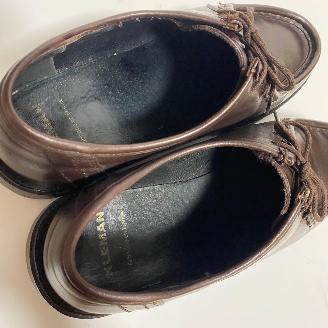 【美品】KLEMAN パドレ チロリアンシューズ ダークブラウン 42