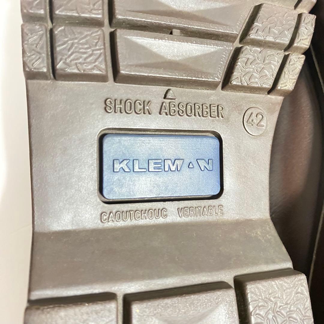 【美品】KLEMAN パドレ チロリアンシューズ ダークブラウン 42