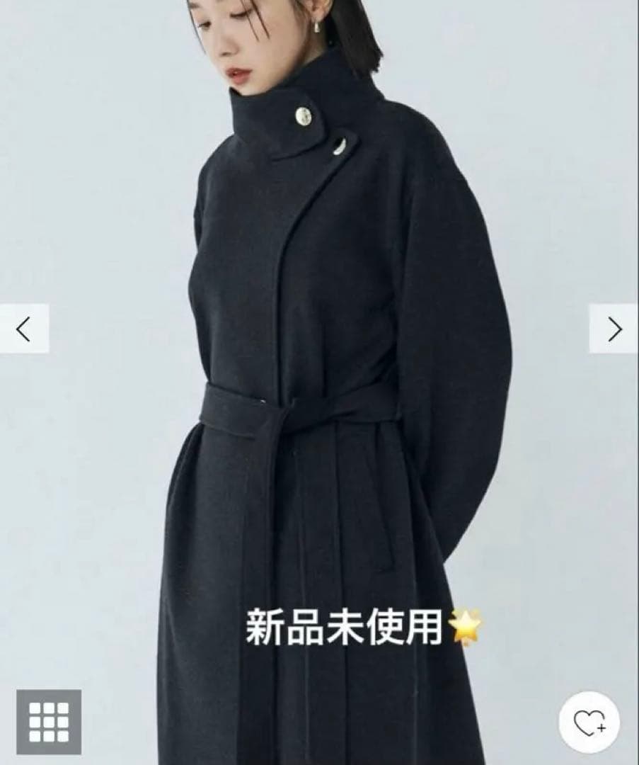 新品未使用✳︎ LAGUNAMOON ウール チェスターコート チャコールグレー