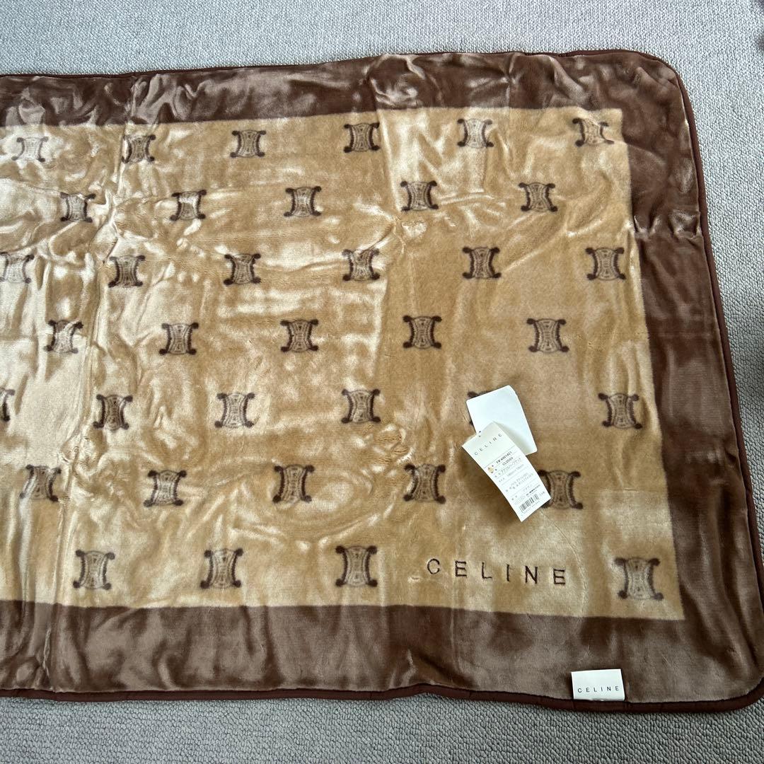 新品未使用 タグ付 CELINE セリーヌ ブランケット ハーフケット ブラウン