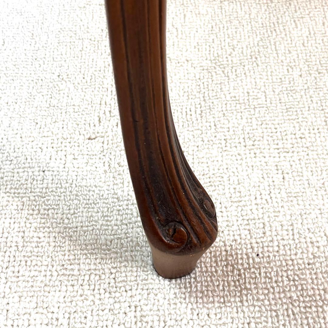 ち*ら様 ①イタリア製 大理石 天板 コンソールテーブル マホガニー 猫足 花台