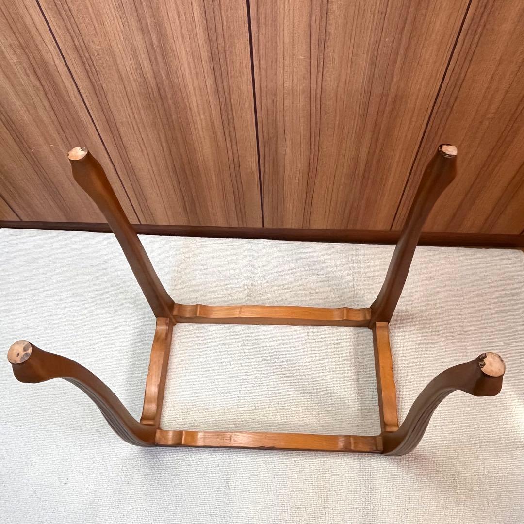 ち*ら様 ①イタリア製 大理石 天板 コンソールテーブル マホガニー 猫足 花台