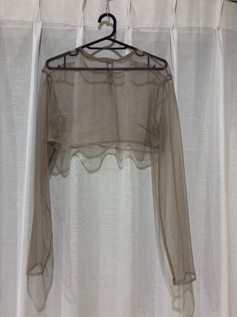 atlo パーティドレス　オケージョンドレス　グレージュ