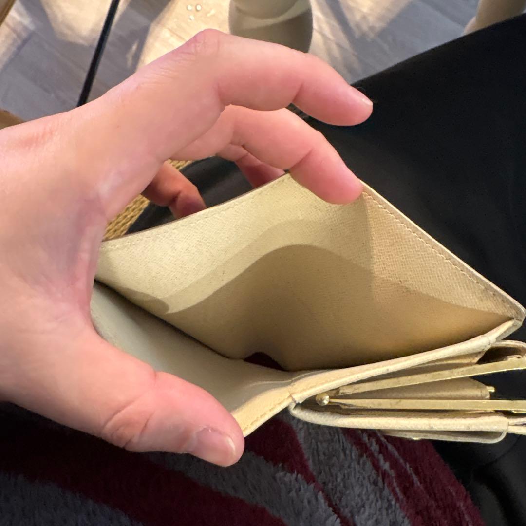 あ*る様 ヴィトン　折り畳み財布　ダミエ