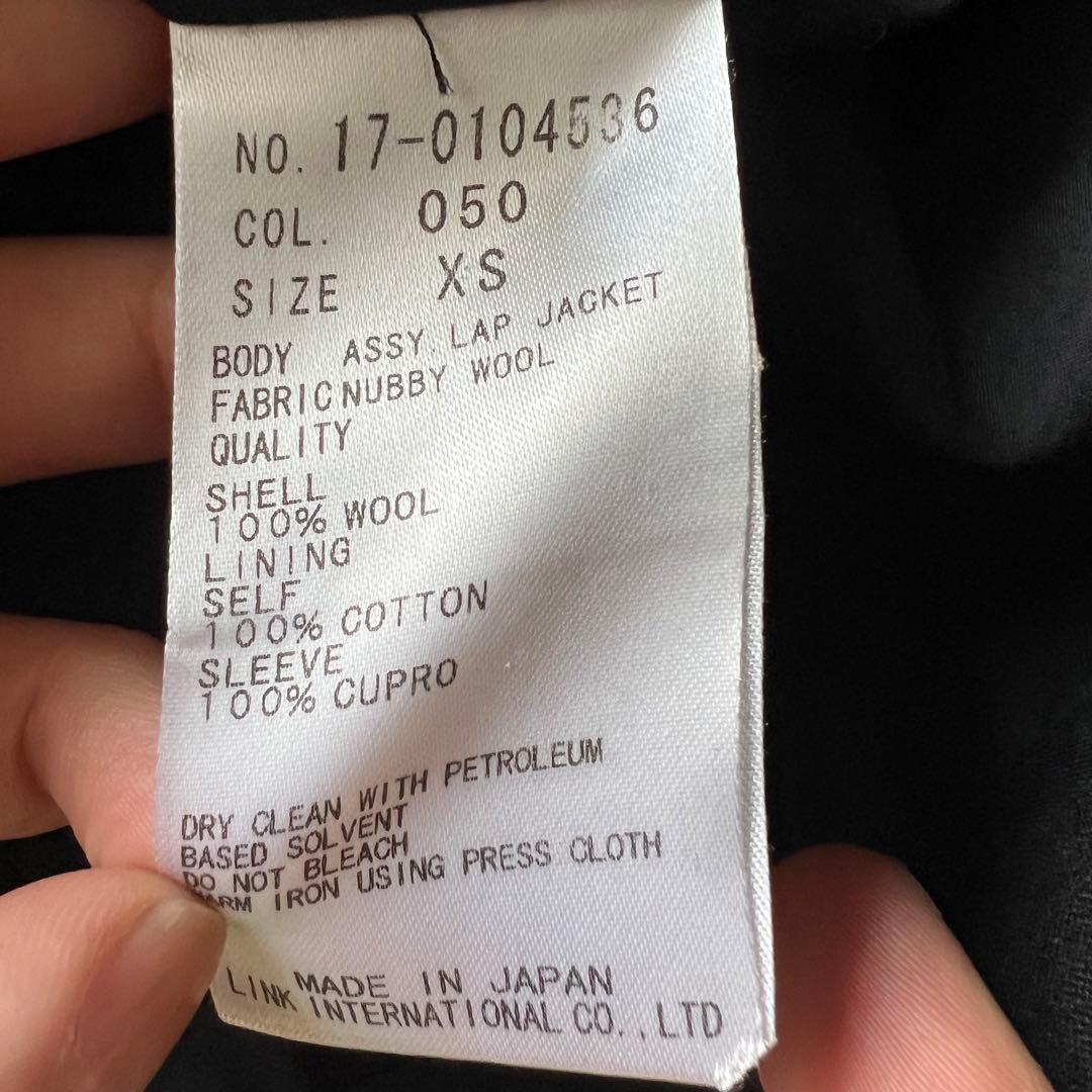 美品　HELMUT LANG ブラック ウールテーラードジャケット