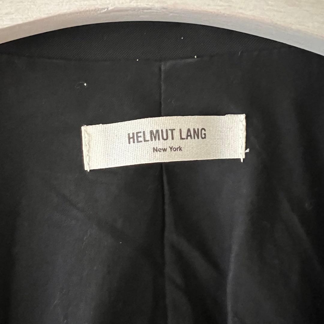 美品　HELMUT LANG ブラック ウールテーラードジャケット