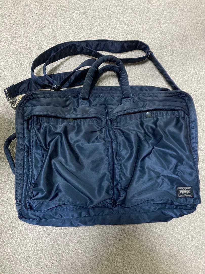 PORTER タンカー 3WAYブリーフケース ネイビー 吉田カバン