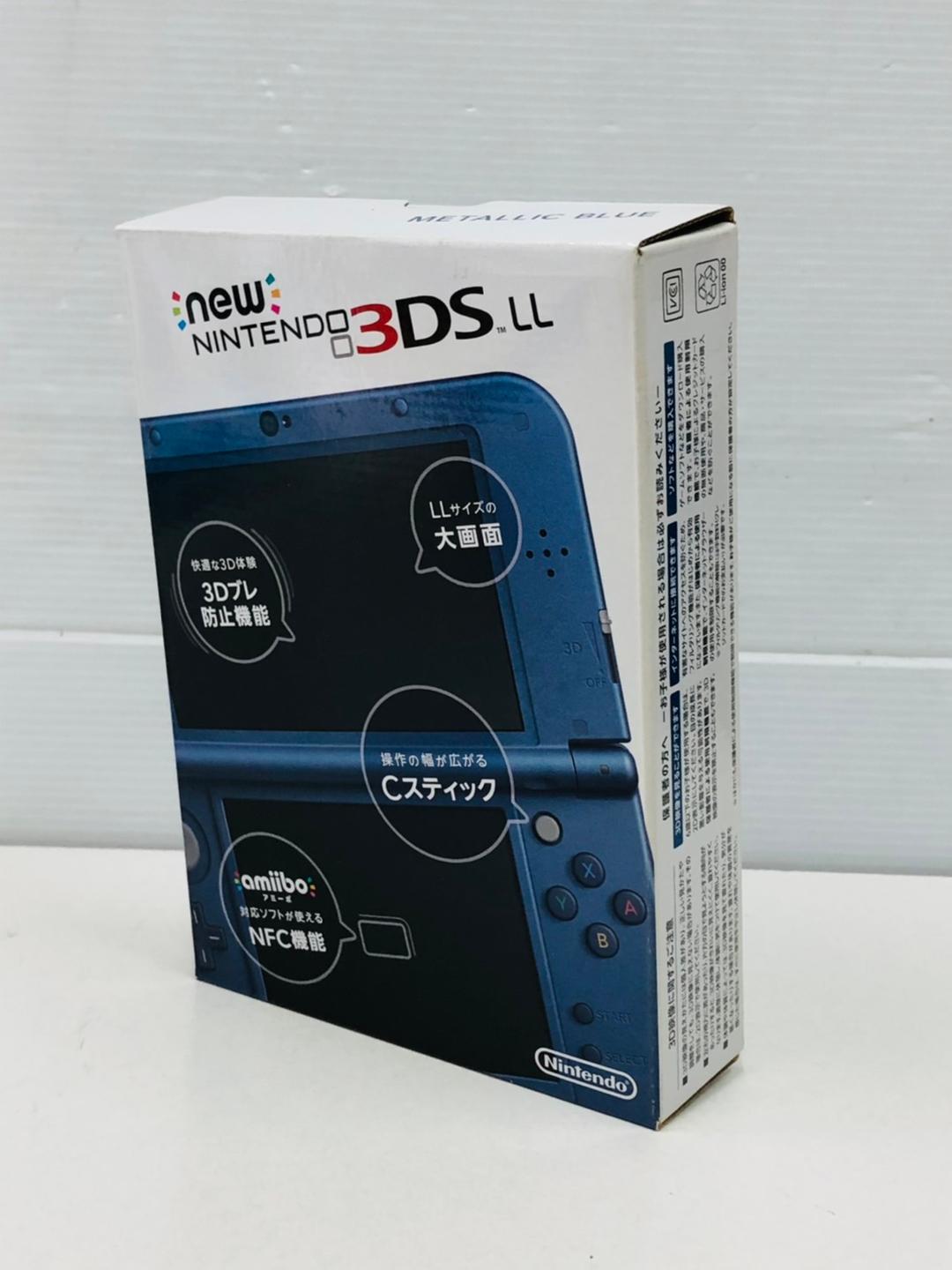 ★未使用品★極美品Newニンテンドー3DS LLメタリックブルー生産終了訳