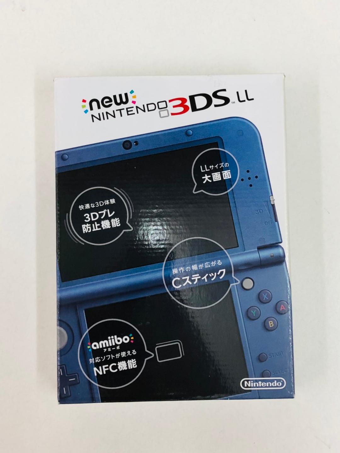 ★未使用品★極美品Newニンテンドー3DS LLメタリックブルー生産終了訳