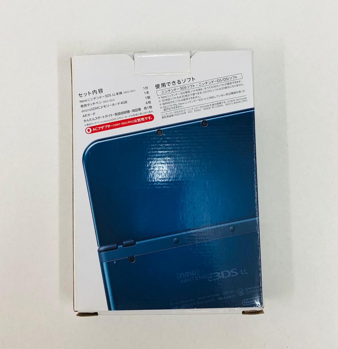 ★未使用品★極美品Newニンテンドー3DS LLメタリックブルー生産終了訳