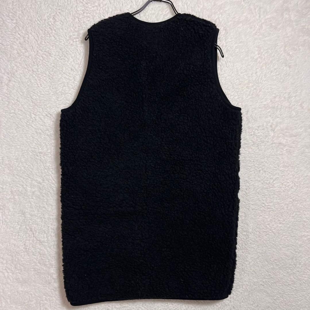 人気　定番　COLD BREAKER ボア　ロングジレ　ベスト　ブラック