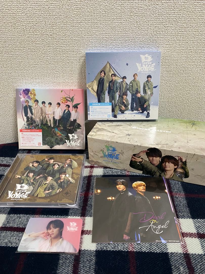 なにわ男子　BON BON VOYAGE CD DVD
