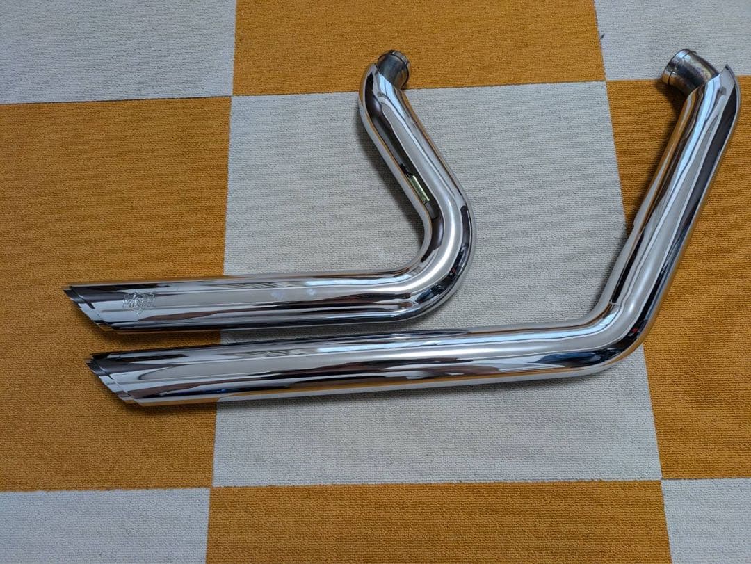 バンス&ハインズショートマフラー・ハーレーソフティル用