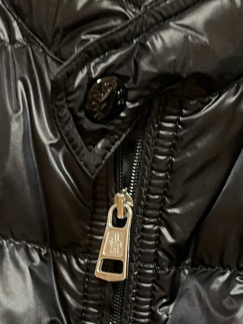 モンクレール GUI キルティング　ダウンベスト 黒 サイズ4