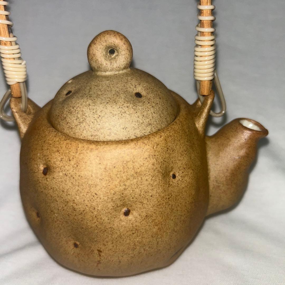 ポテトくん　急須　湯呑　3点セット　加藤工芸　レトロ