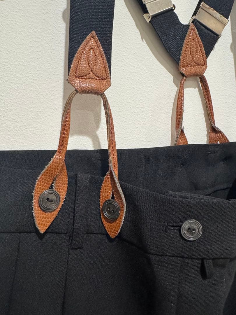 JeanPaulGAULTIER バストパンツ ブラック 40（M）