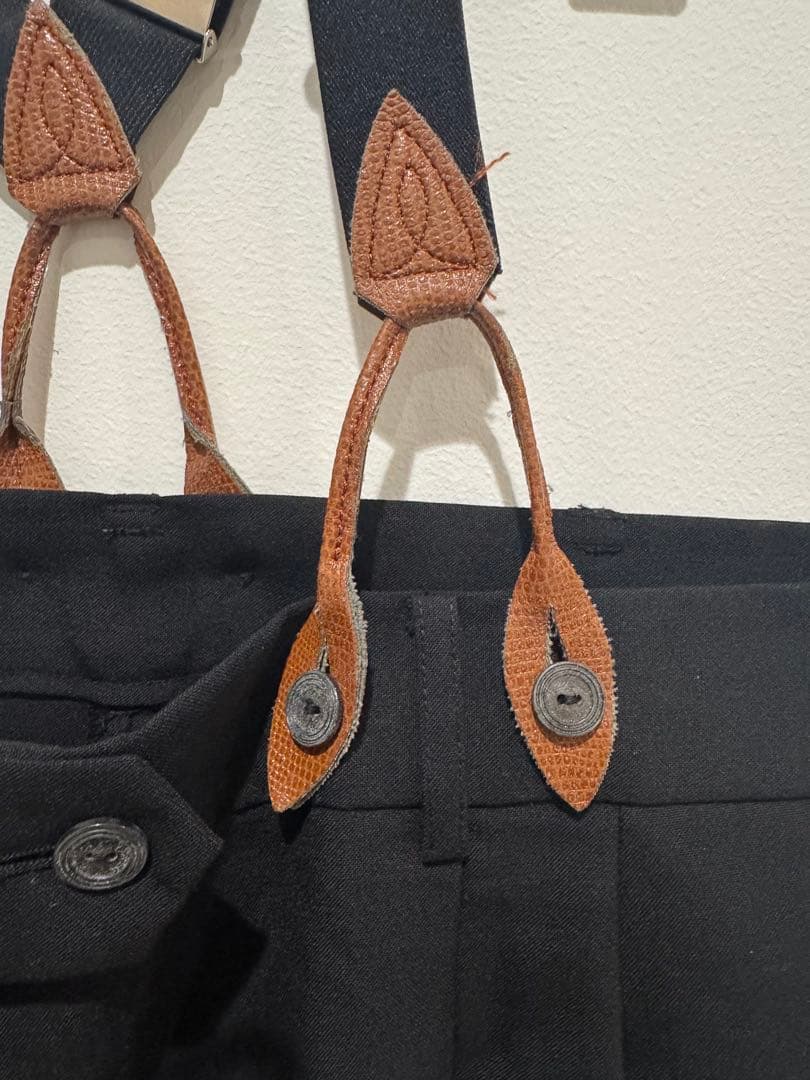 JeanPaulGAULTIER バストパンツ ブラック 40（M）