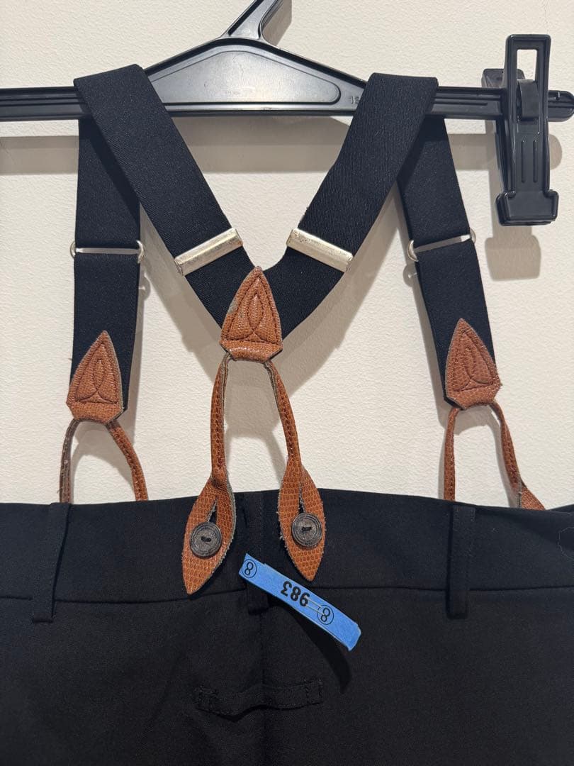 JeanPaulGAULTIER バストパンツ ブラック 40（M）