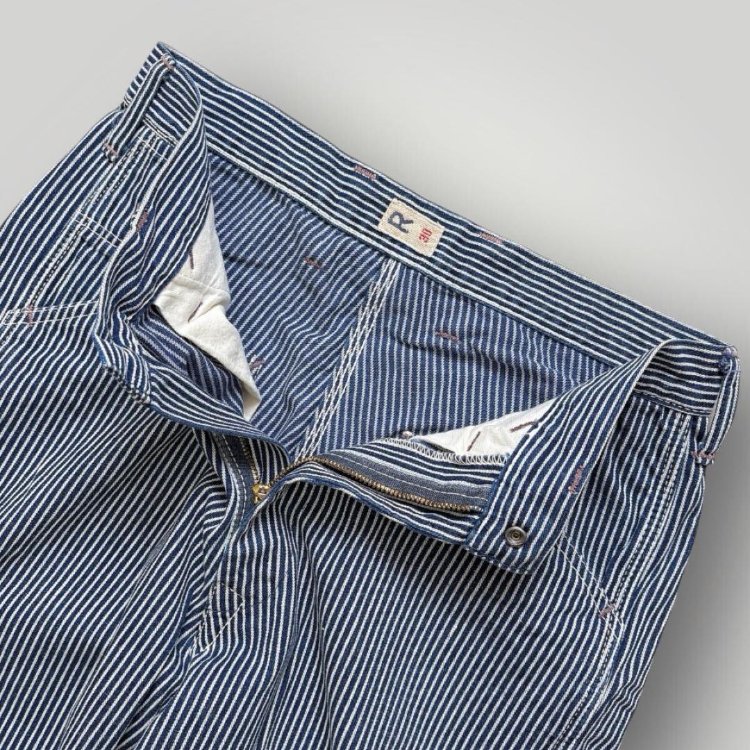 ゆったり 45R フォーティーファイブ / ヒッコリー ペインターパンツ 30