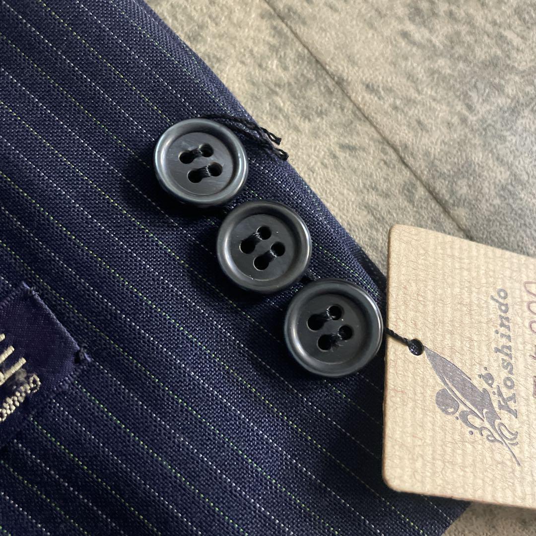 未使用 オッドベスト GUCCI グッチ ネクタイ ストライプ 濃紺スーツ L