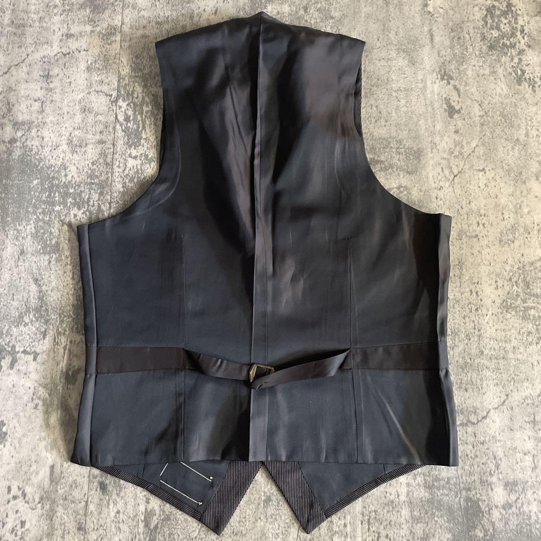 未使用 オッドベスト GUCCI グッチ ネクタイ ストライプ 濃紺スーツ L