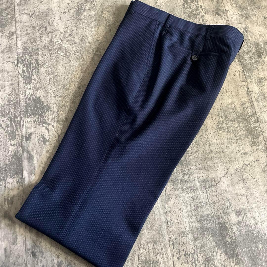 未使用 オッドベスト GUCCI グッチ ネクタイ ストライプ 濃紺スーツ L