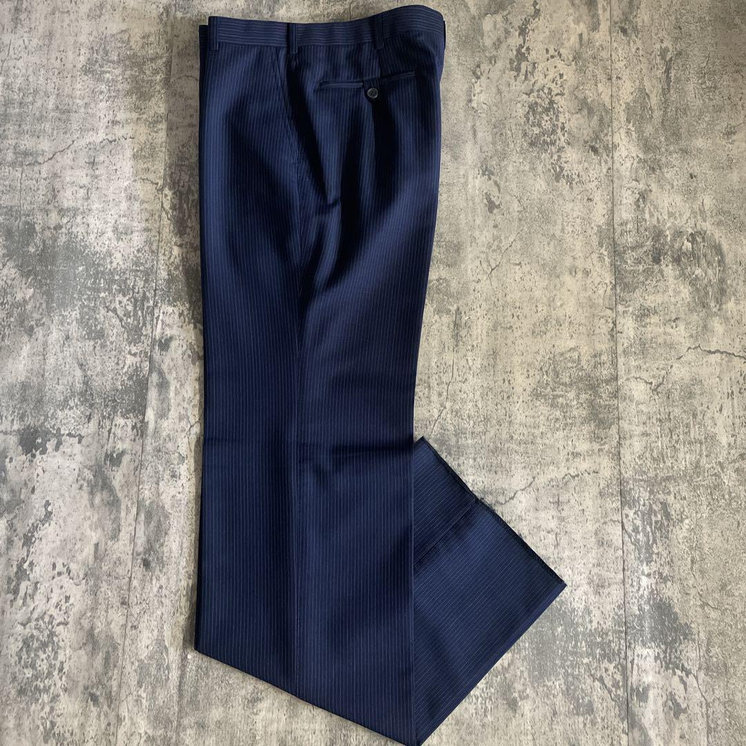 未使用 オッドベスト GUCCI グッチ ネクタイ ストライプ 濃紺スーツ L