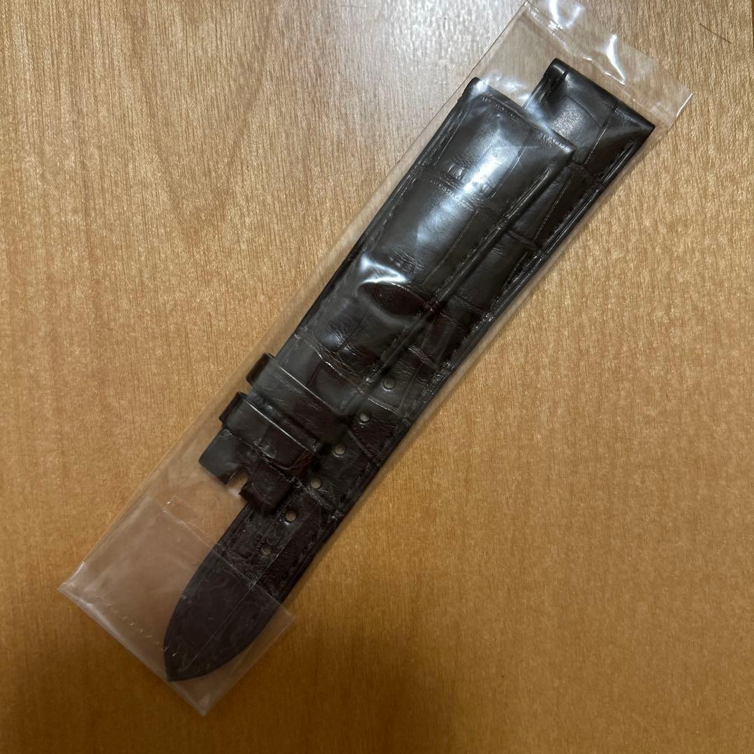 【新品】パテックフィリップ　純正　カラトバ専用　革ベルト ダークブラウン