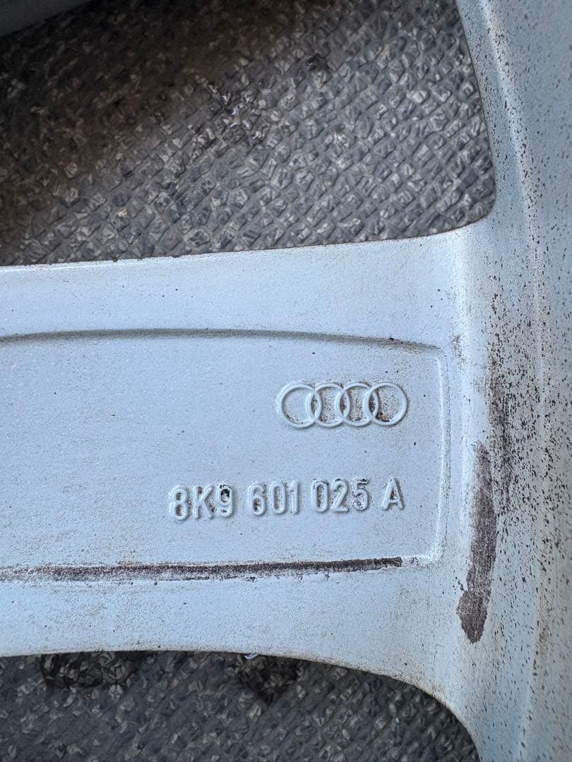 【アウディ純正アルミホイール】A4オールロードクワトロ ABA-8KCNCA18