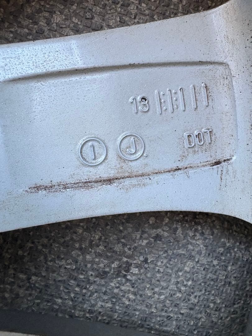 【アウディ純正アルミホイール】A4オールロードクワトロ ABA-8KCNCA18