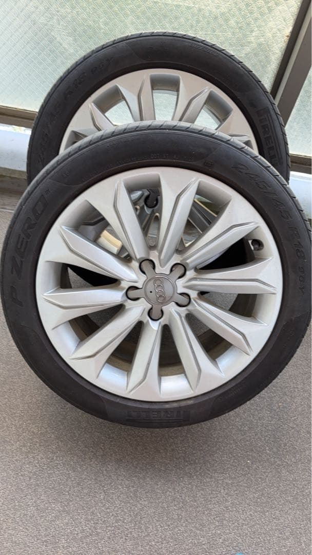 【アウディ純正アルミホイール】A4オールロードクワトロ ABA-8KCNCA18