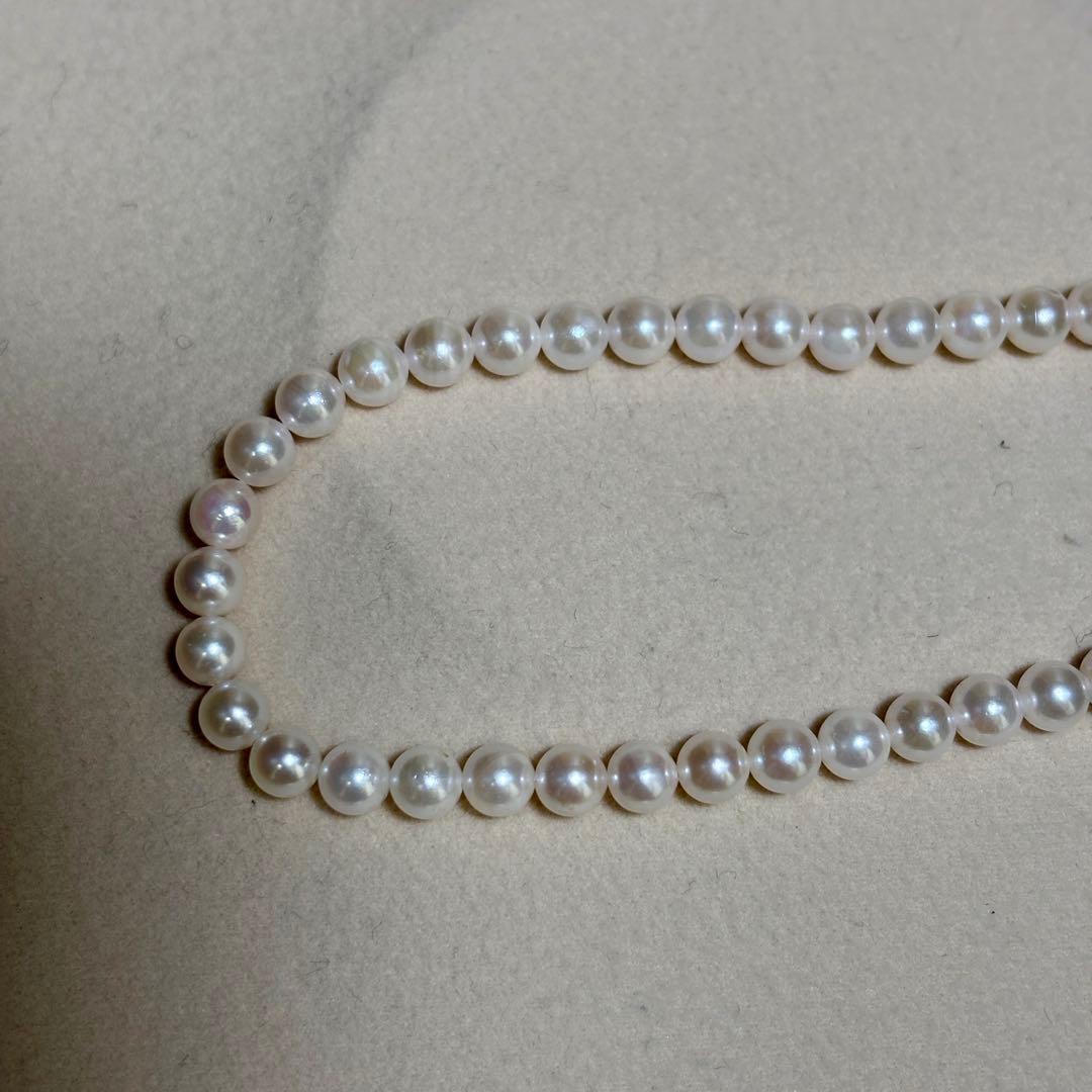 あこや真珠✨K18　パール 約4.5-5.0 ゴールド　冠婚葬祭　レディース