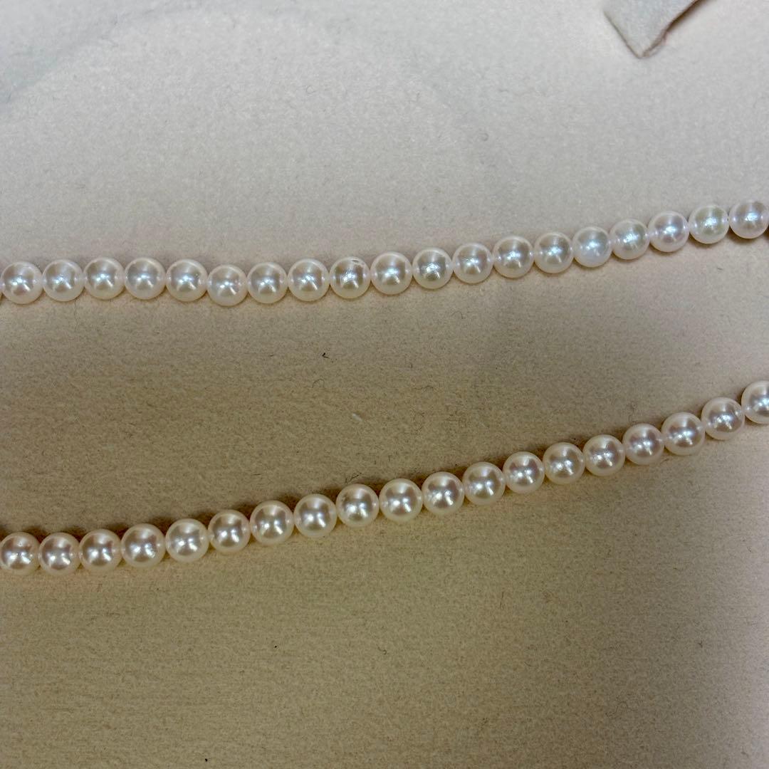 あこや真珠✨K18　パール 約4.5-5.0 ゴールド　冠婚葬祭　レディース