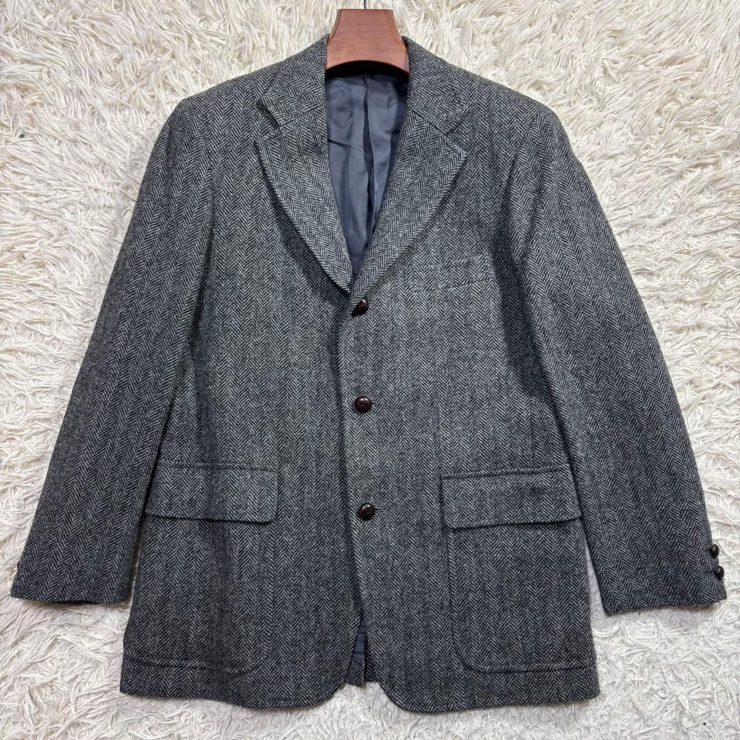 akitac様J.PRESS テーラードジャケット　ヘリンボーン　クルミ　L