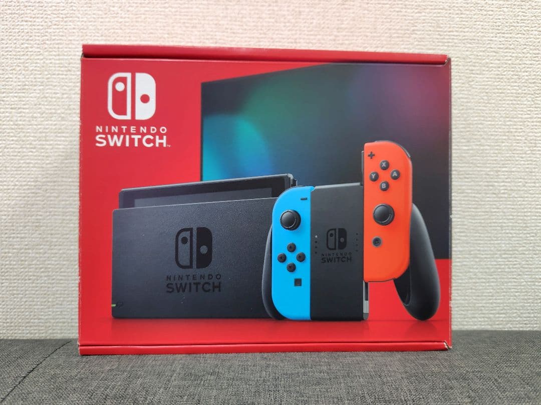 Nintendo Switch ネオンブルー・ネオンレッド/2022年12月購入