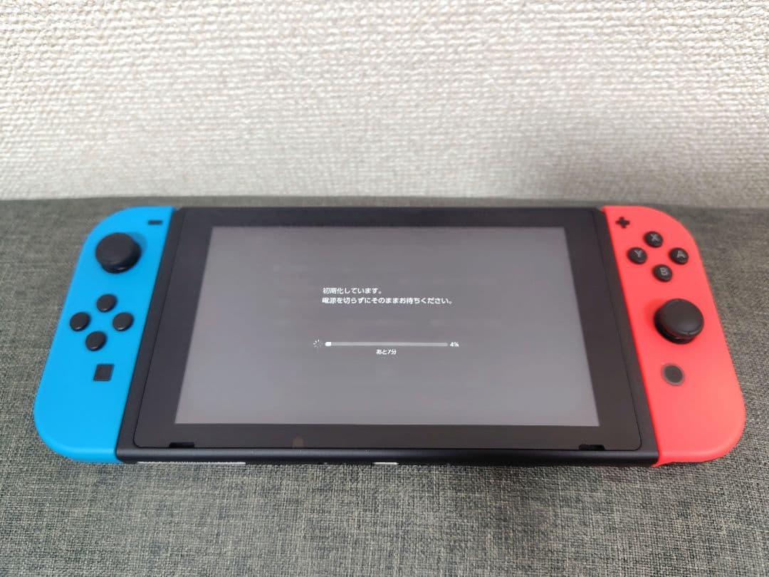 Nintendo Switch ネオンブルー・ネオンレッド/2022年12月購入