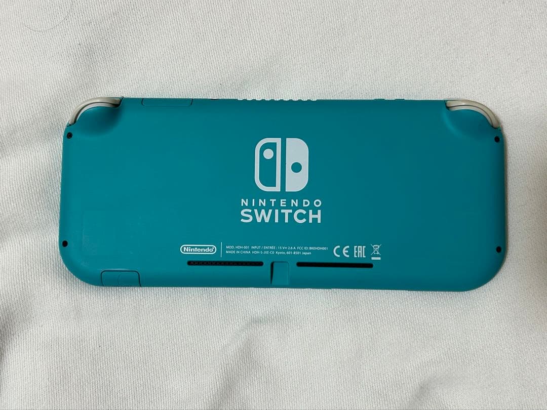 Nintendo Switch Lite ターコイズ 本体 充電器有箱なし