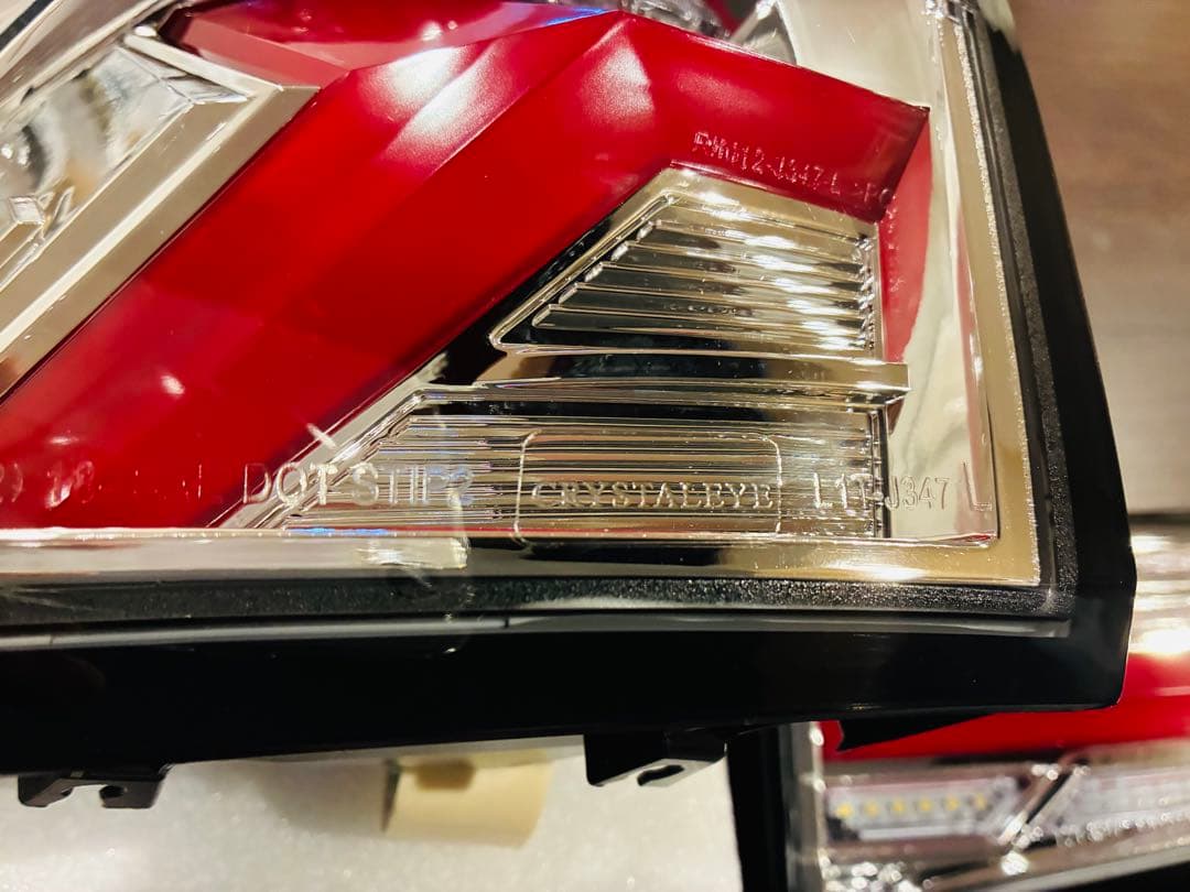 50系RAV4 ファイバーLEDテール シーケンシャルウインカー クリアータイプ