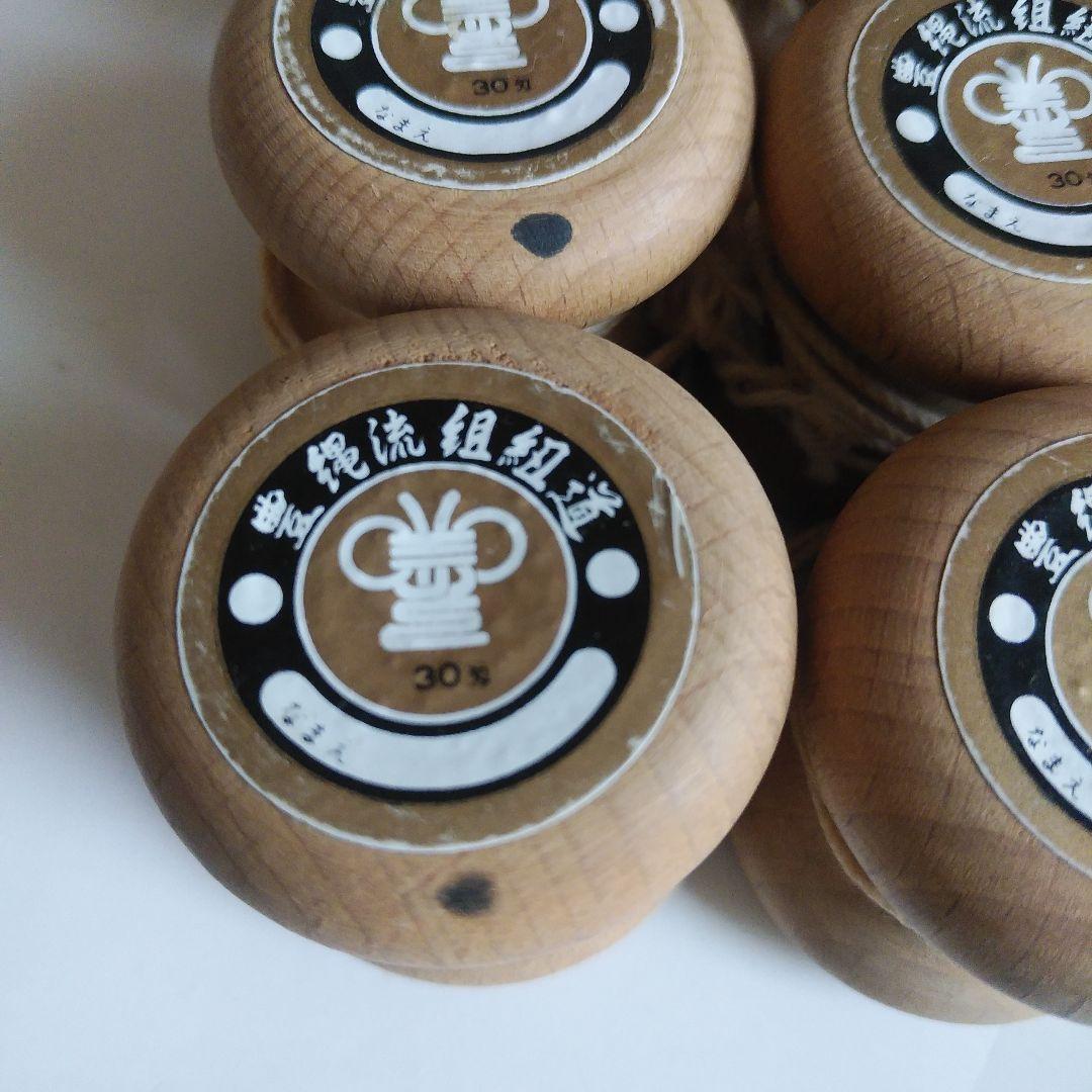 組紐重り、豊縄流組紐道組玉、30匁、38個