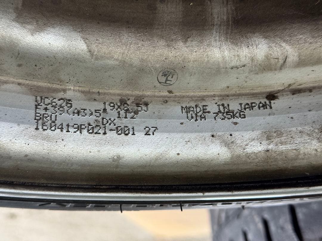 ハイパーフォージド HF-LC5 19インチ PCD112 4本