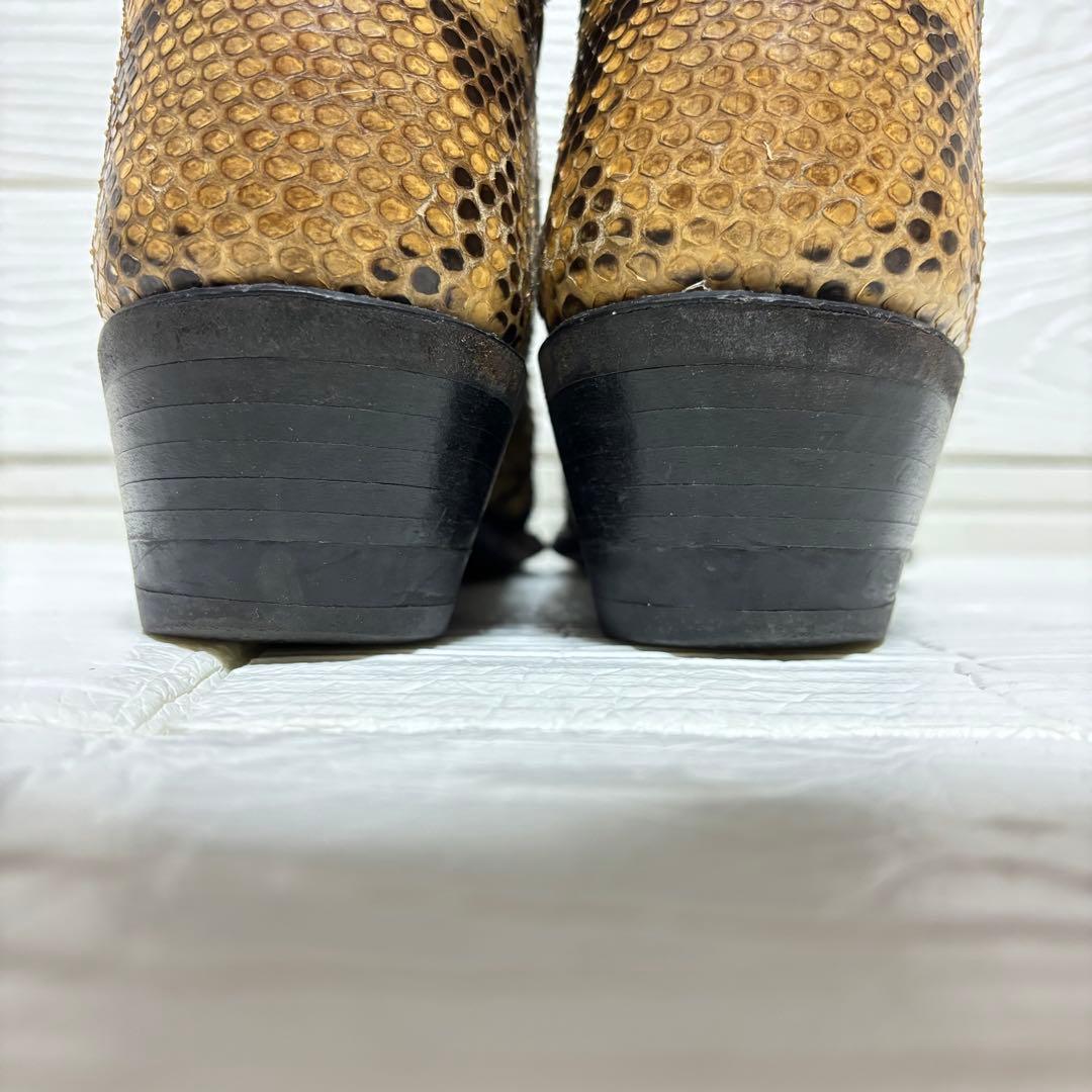 【希少】Tony Lama ウエスタンブーツ パイソン 87055 US8