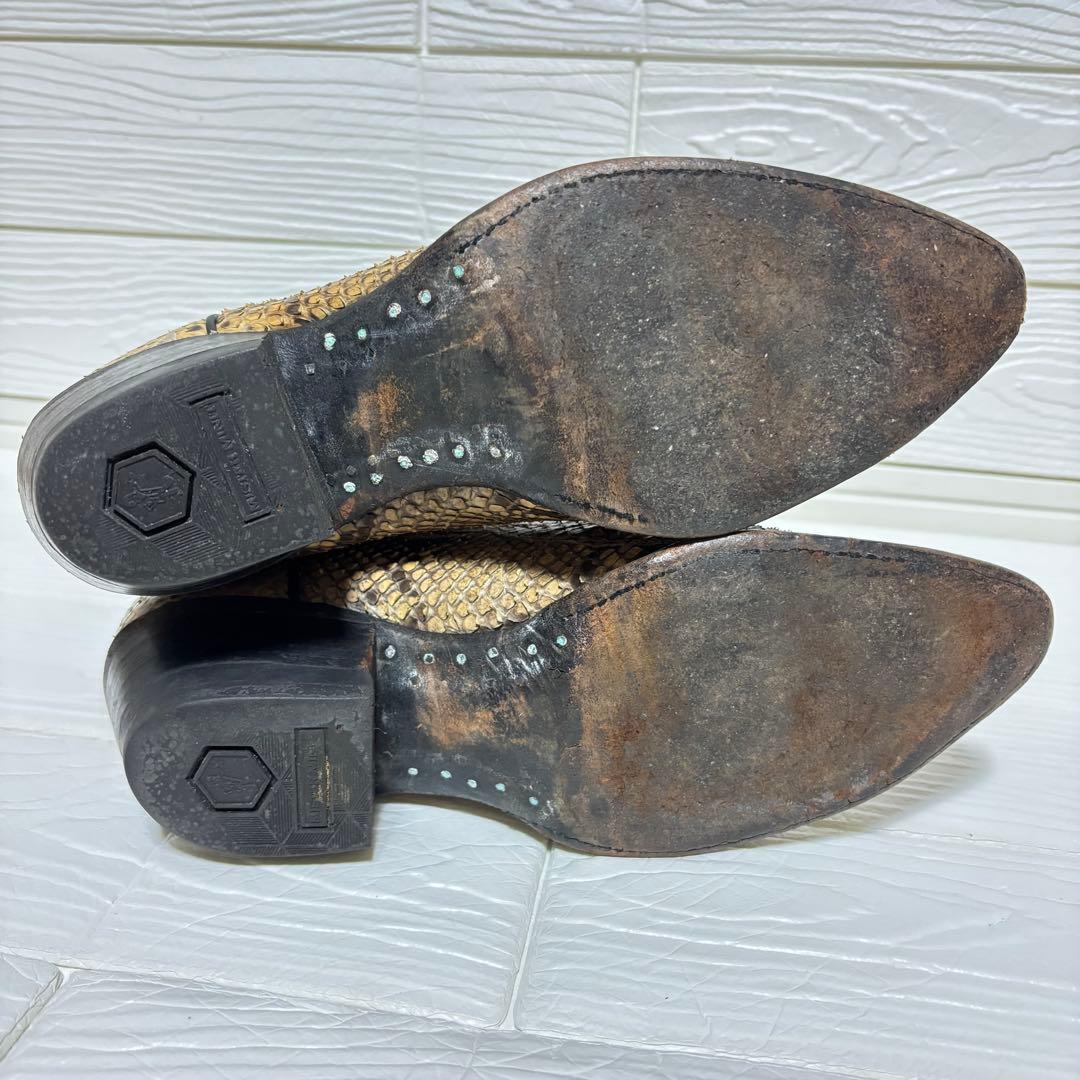 【希少】Tony Lama ウエスタンブーツ パイソン 87055 US8