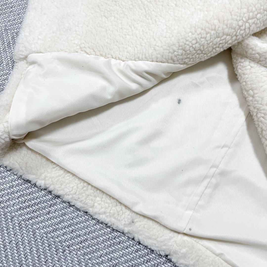 美品✨️ノーク ボアチェスターコート テディコート オーバーサイズ アイボリー