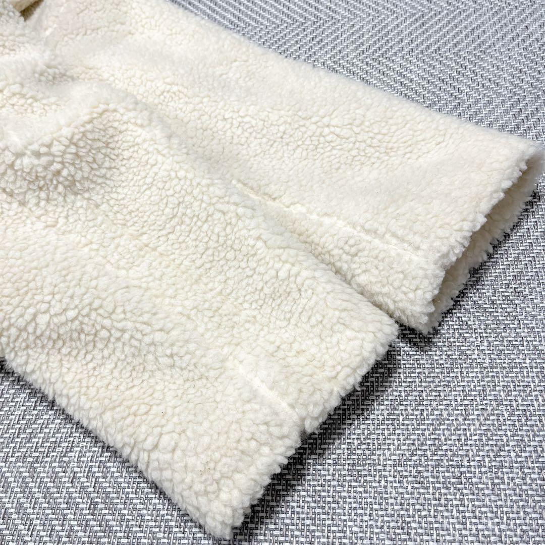 美品✨️ノーク ボアチェスターコート テディコート オーバーサイズ アイボリー